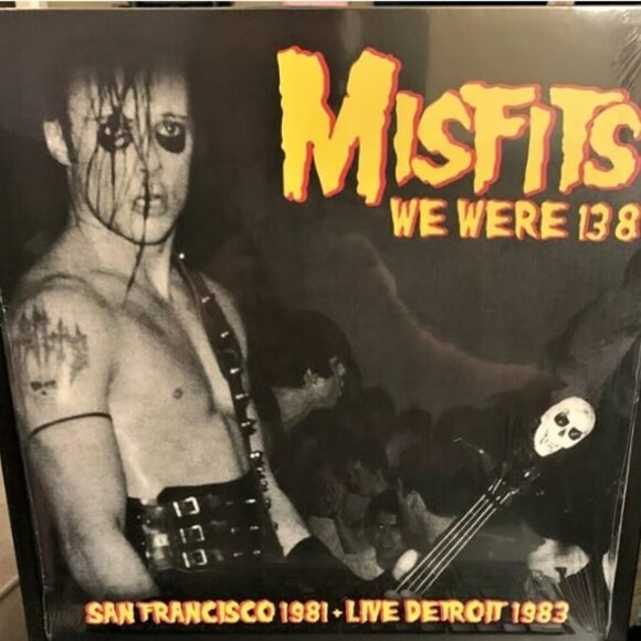 Misfits We Were 138 LP ~ San Francisco 1981 & Detroit 1983 ~ Brand New/Sealed! - Picture 2 of 2